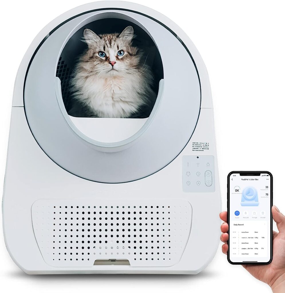 CATLINK Automatic Self-Cleaning Cat Litter Box for Multiple Cats